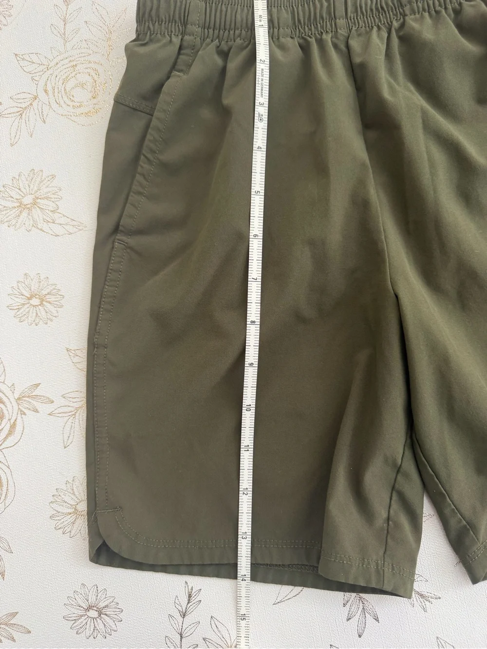 All in Motion Boys Medium (8/10) Olive Green Performance Golf / Active Shorts - Picture 3 of 7